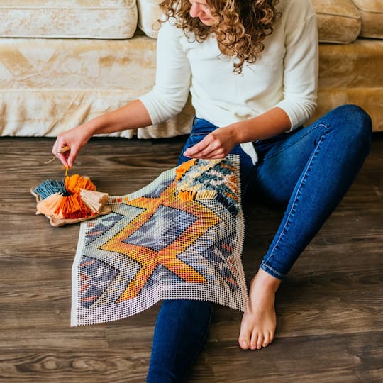 LoRan® Latch-Stitch™ Kilim Pillow Kit